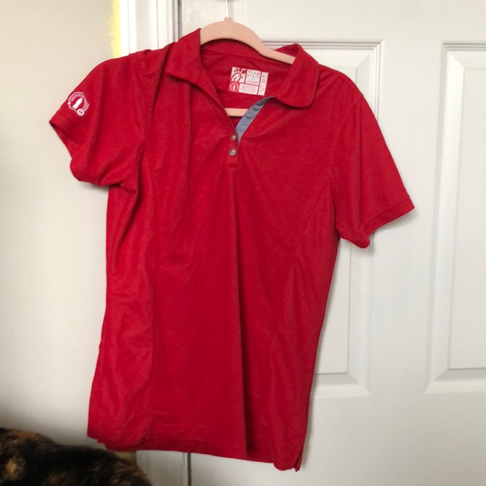 old chick fil a uniform! size medium, great for winter